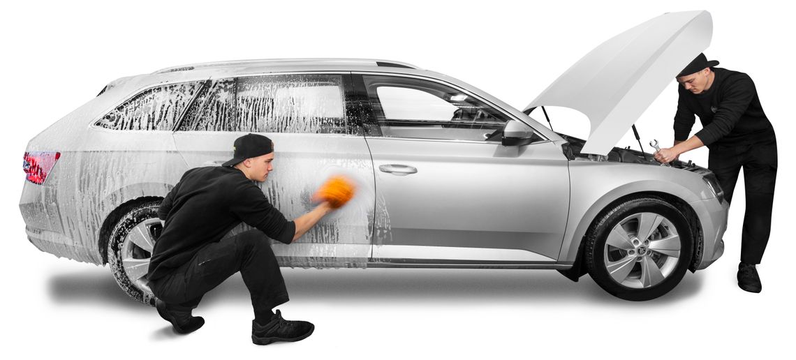 Pikopesu pesee ja huoltaa autosi. Keraaminen pinnoite suojaa autoa